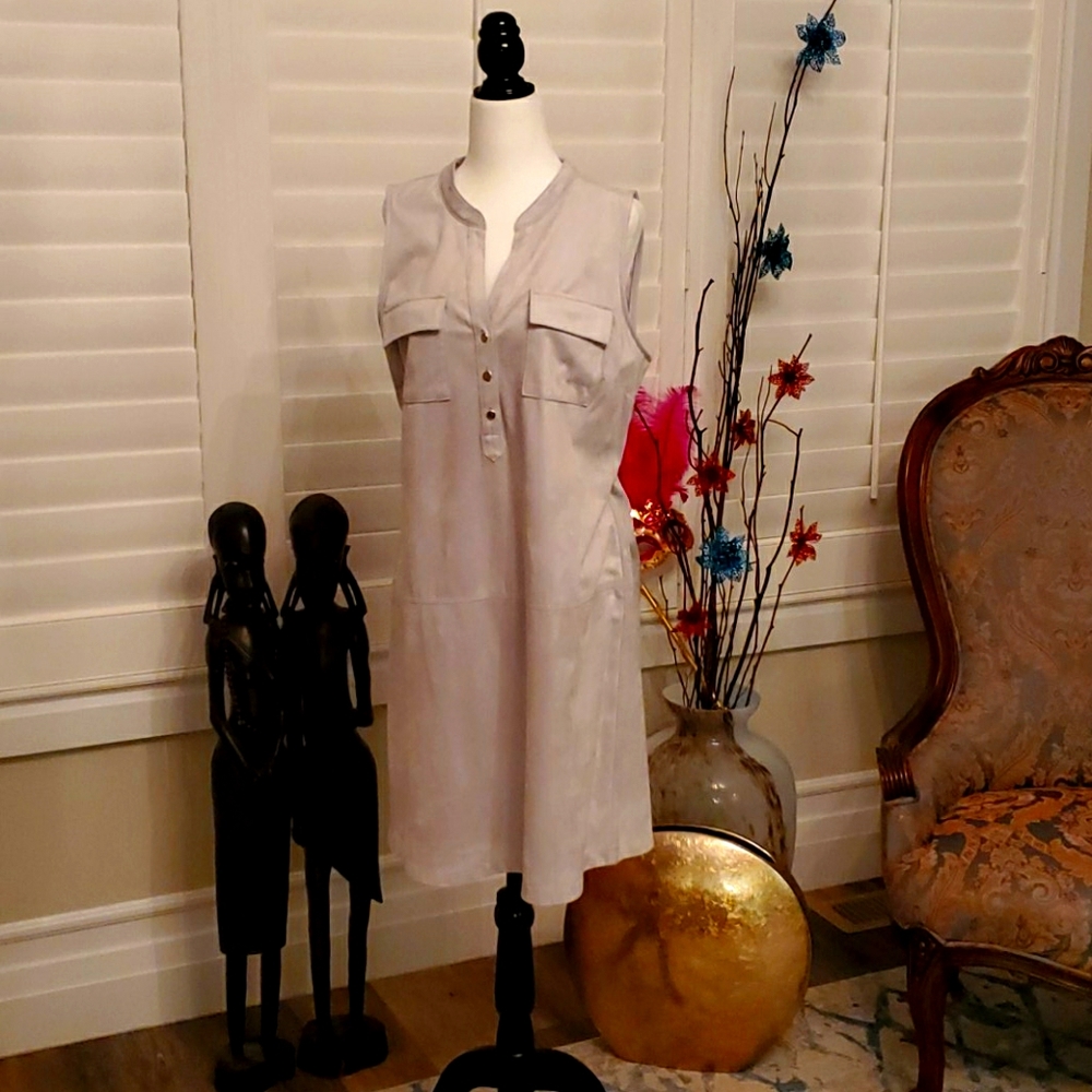 NWOT  Suade Evening Dress New